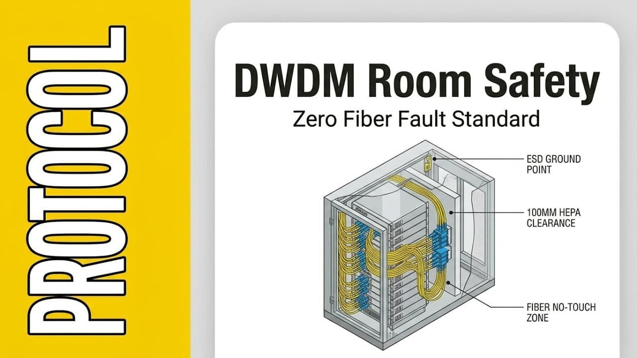 How to Clean a DWDM Room: Zero-Downtime Data Center Maintenance