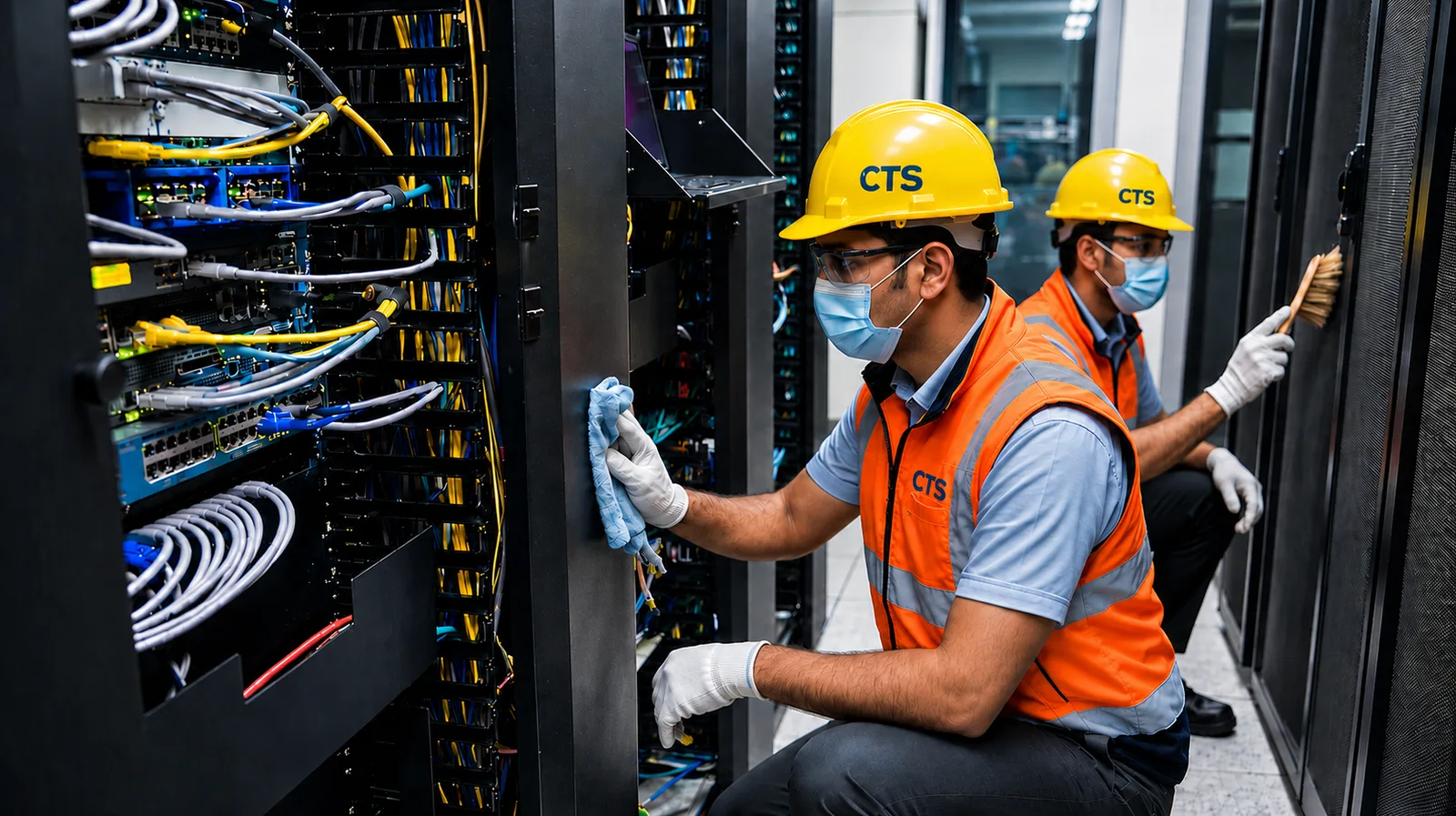Data centre cleaning